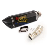 For Kawasaki Ninja Z300 Z250 13-16 Slip On 470MM Mufflers Exhaust Mid Pipe. Fixed Price $89.32.