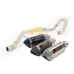 For Suzuki DRZ400 2000-2025 Exhaust System Front Pipe Motorcycle Slip Muffler. Fixed Price $186.85.