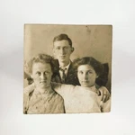 Sauk Centre Minnesota Trio Photobooth Snapshot C1911 Antique Women H891. Fixed Price $39.95.