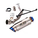 For Yamaha GY6-125 GY6-150 Slip On Exhaust Mid Link Pipe Muffler System Escape. Fixed Price $97.54.