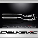 Honda F6C Valkyrie 1997-2004 Full Exhaust 6-2 21" Stainless Slash Cut Mufflers. Fixed Price $675.99.
