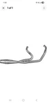 Sawicki 930-01238 2IN1 M8 Softail Shorty Cannon Brushed Ss. Fixed Price $1200.00.