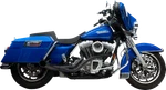 Trask Up Yours 2-1 Black Exhaust System Fits 1999-2016 Harley Touring TM-5740BK. Fixed Price $1399.95.