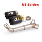 For Honda CBR1000RR 2008-2016 Mid Exhaust Connect Pipe Slip Tail Muffler Tips. Fixed Price $116.99.