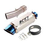 For Suzuki SV650 2003-2015 Exhaust Connect Tube Mid Link Pipe Mufflers Tips Slip. Fixed Price $82.80.