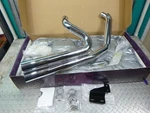 Harley Davidson Drag Style Exhaust System 86'-16' Softail Chrome BB-EXST-1001C. Fixed Price $319.99.