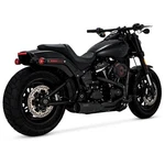Vance & Hines 47331 Black Hi-output 2-INTO-1 Exhaust System Harley Softail M8.... Fixed Price $1446.58.