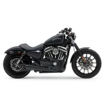 Cobra 6472B Black 4" El Diablo 2-INTO-1 Exhaust System 07-13 Harley Sportster Xl. Fixed Price $829.76.
