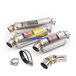 Exhaust Muffler Silencer Slip On Mid Link Pipe For Yamaha Yzf R3 2015-2025 MT-03. Fixed Price $80.00.