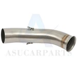 Motorcycle Exhaust Muffler Middle Link Pipe Connect Tube Stainless Steel. Fixed Price $16.24.