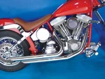 V-twin Monster Exhaust Drag Pipes 2-1/4" Harley Softail Flstf Fat Boy 90-06. Fixed Price $224.95.