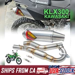 Fit Kawasaki KLX300 Enduro 2024 Full System Exhaust Pipe Stainless Silver. Fixed Price $327.84.