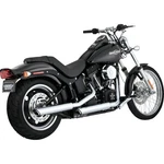 Vance & Hines Twin Slash Slip-on Mufflers Chrome #16834 Harley Davidson. Fixed Price $549.95.