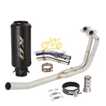 Whole System For Kawasaki Z400 Ninja 250 Exhaust Muffler Silencer Front Pipe. Fixed Price $172.47.