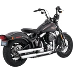 Vance & Hines Twin Slash Slip-on Mufflers Chrome #16842 Harley Davidson Softail. Fixed Price $549.95.