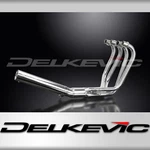 Honda CB550F Super Sport 75-77 Complete Exhaust 4-1 Stainless Straight Muffler. Fixed Price $410.99.