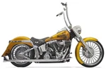 Bassani 30" Fishtail True Duals Exhaust W/o Baffles Harley Softail 2007-2017. Fixed Price $1319.95.
