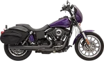 Bassani Black 2-1 Road Rage 4" Megaphone Exhaust System For 91-05 Harley Dyna. Fixed Price $1028.45.