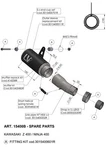 Insulation Wool Spare Part Set Leovince Lv Corsa Exhaust. Fixed Price $61.50.