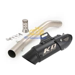 For Kawasaki Ninja ZX6R ZX636 09-23 Exhaust Tips Mid Link Pipe Muffler Silencers. Fixed Price $91.41.