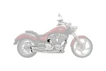 Bassani Pro Street Chrome Exhaust System W/turn Out Ends (6V23D). Fixed Price $825.88.