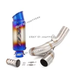 For Kawasaki Ninja ZX6R ZX636 2009-2023 Exhaust System Mid Pipe Muffler Slip On. Fixed Price $91.77.