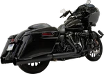 Bassani Straight Can Black Exhaust Mufflers For 2017-2026 Harley Touring Bagger. Fixed Price $880.00.