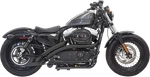 Bassani Radial Sweepers Exhaust System - Black Xl 1X2FB. Fixed Price $818.99.