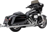 Cobra Dual Speedster Chrome Fishtail Exhaust 10-16 Harley Dresser. Fixed Price $1063.68.