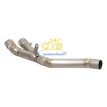 Modified System Exhaust Mid Link Pipe Connect Tube For Yamaha MT-10 FZ10 2022-23. Fixed Price $183.37.