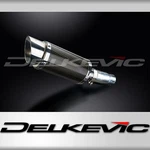 Kawasaki Ninja 250R 2008-2013 Slip 8" Round Carbon Exhaust Muffler Kit. Fixed Price $309.99.