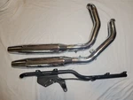Harley Davidson Exaust Headers/pipes Mufflers For Sportster Xl 883 1200. Fixed Price $369.99.