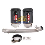 For Suzuki Gsxr 1000 2009-2011 Middle Exhaust Pipe Carbon Mufflers 51MM Slip. Fixed Price $145.78.