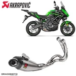 Full Exhaust Kawasaki Kle 650 Abs Versys Lt 2017-2020 Akrapovic S-K6R10-HEGEHT. Fixed Price $1312.02.